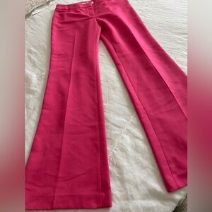 OLD MONEY VIBE G & CO VINTAGE PINK BELL POLYESTER PANTS 4 NWOT